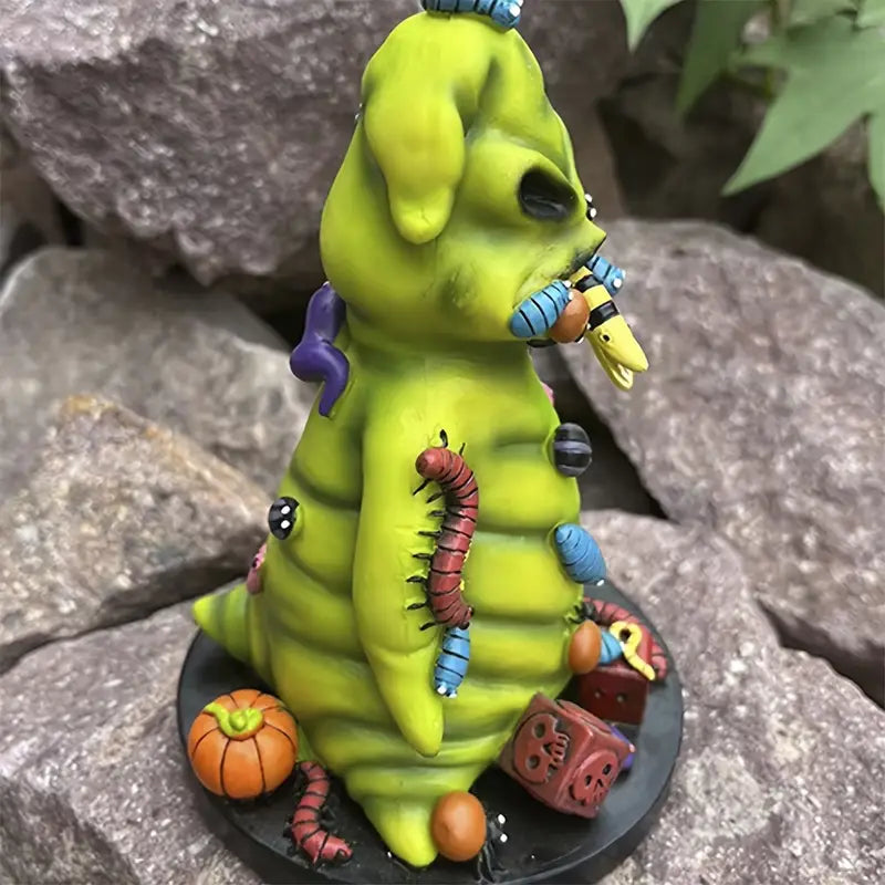 Halloween Witch Wizard Resin Ghost Figurine for Decor