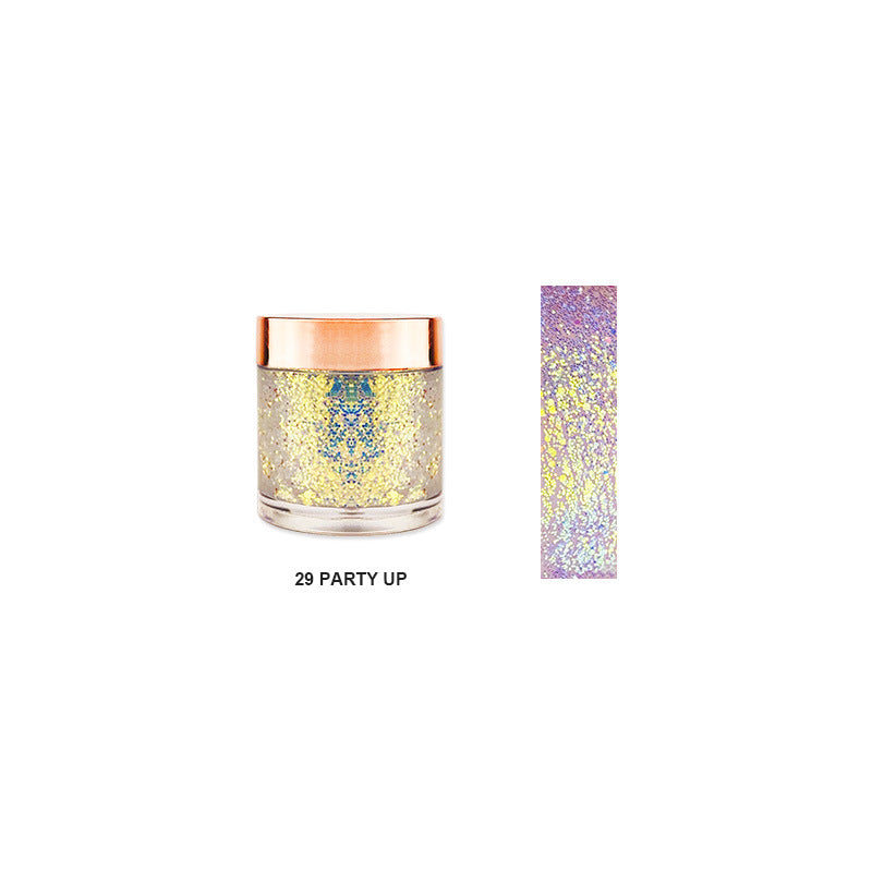 Color-Changing Glitter Gel Eyeshadow for Halloween