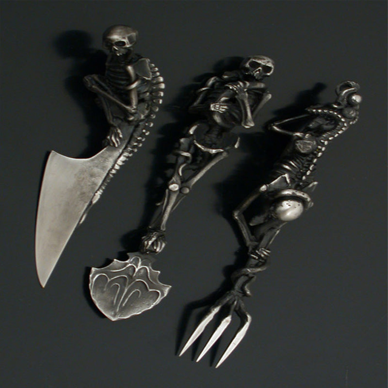 Funny Halloween Knife, Fork, and Spoon Set for Fashion
