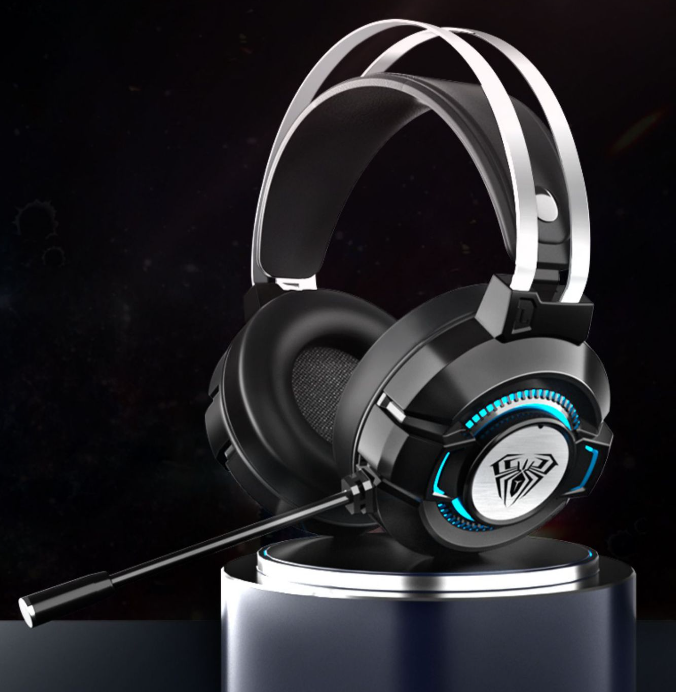 SL-200 Gaming Headset with Heavy Bass Over-Ear Design