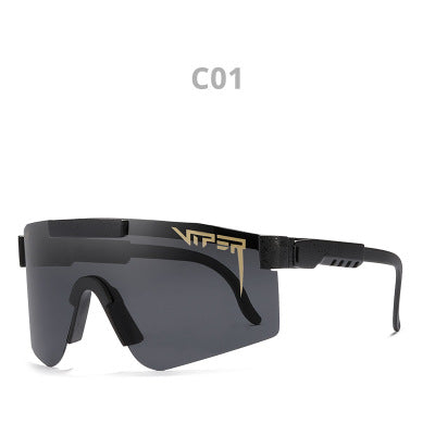 Pit Viper Large Frame Polarized Cycling Sunglasses