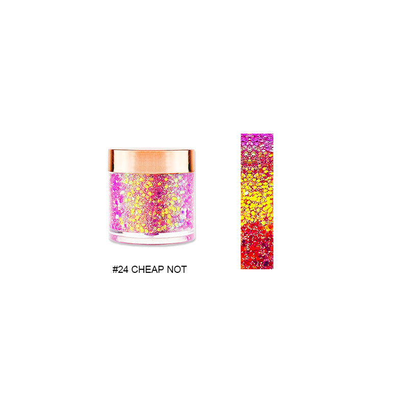 Color-Changing Glitter Gel Eyeshadow for Halloween