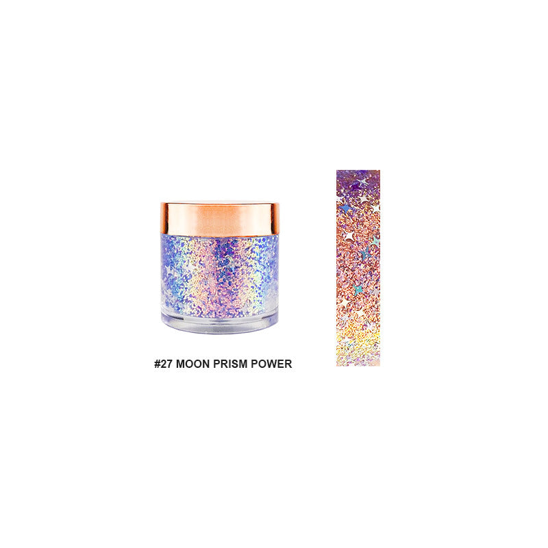 Color-Changing Glitter Gel Eyeshadow for Halloween