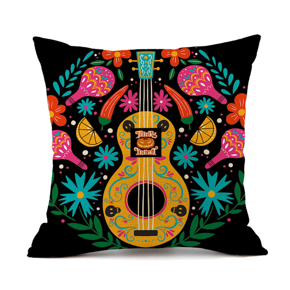 Halloween Horror Theme Printed Pillowcase