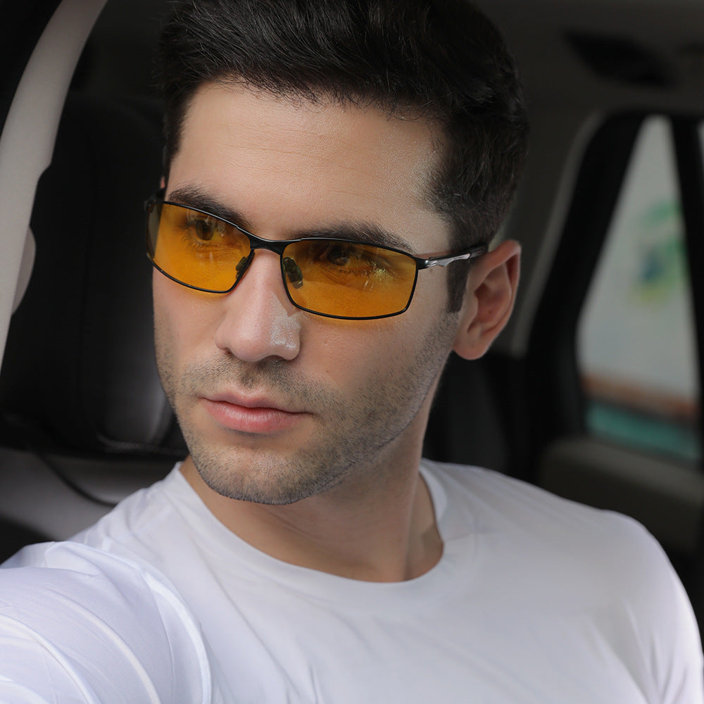 AORON Polarized Men's Sunglasses with Night Vision