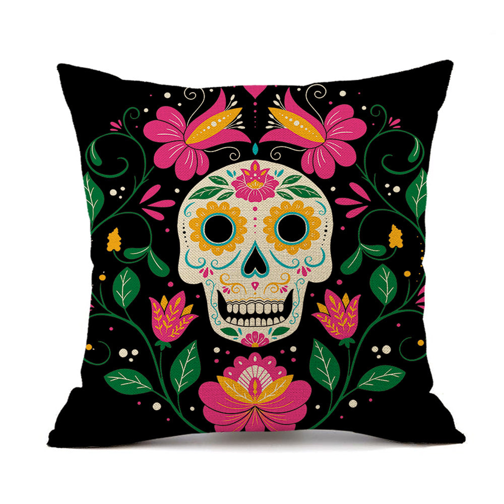 Halloween Horror Theme Printed Pillowcase