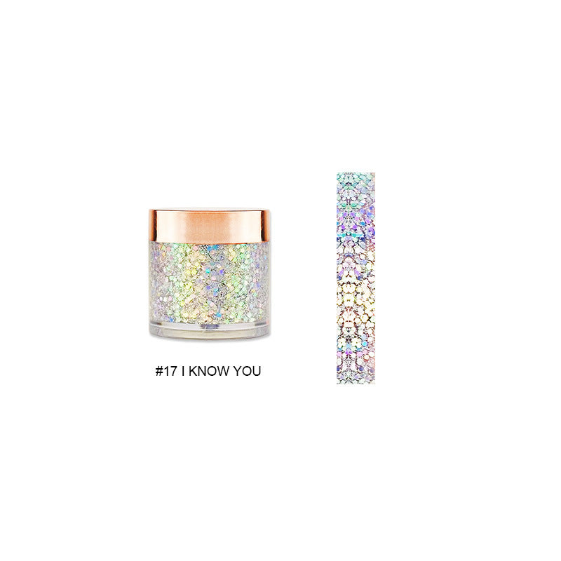 Color-Changing Glitter Gel Eyeshadow for Halloween