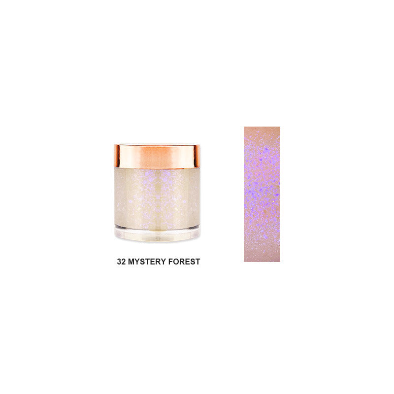Color-Changing Glitter Gel Eyeshadow for Halloween