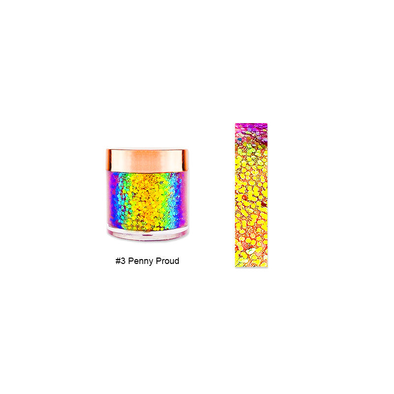Color-Changing Glitter Gel Eyeshadow for Halloween