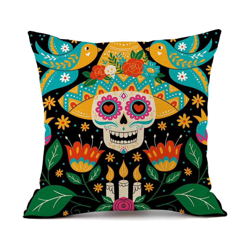 Halloween Horror Theme Printed Pillowcase