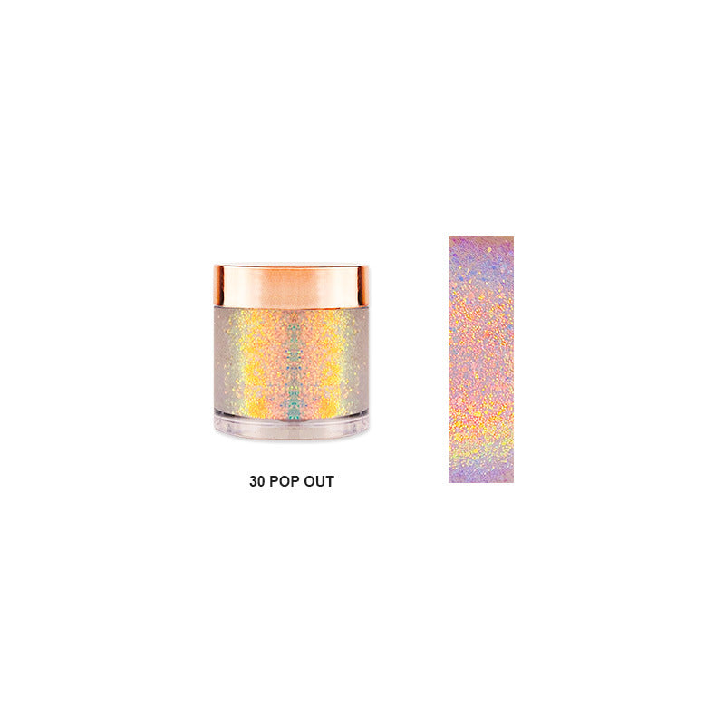 Color-Changing Glitter Gel Eyeshadow for Halloween