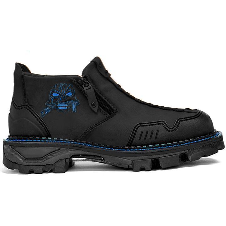 Men's Fashion Skull Booties for Halloween