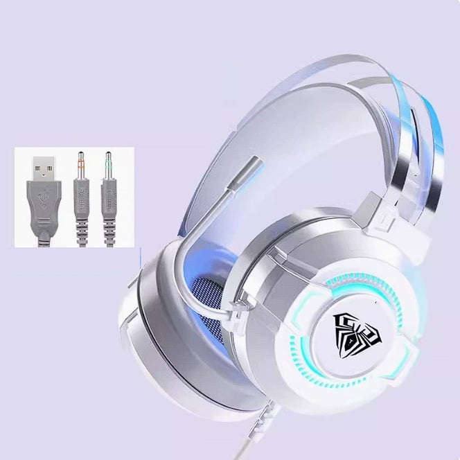 SL-200 Gaming Headset with Heavy Bass Over-Ear Design