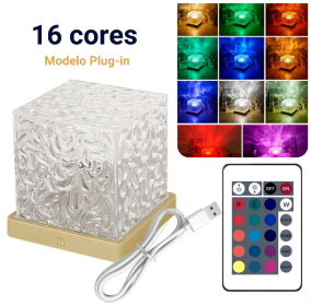 Aurora Lamp - Creative Rotating Wave Night Light