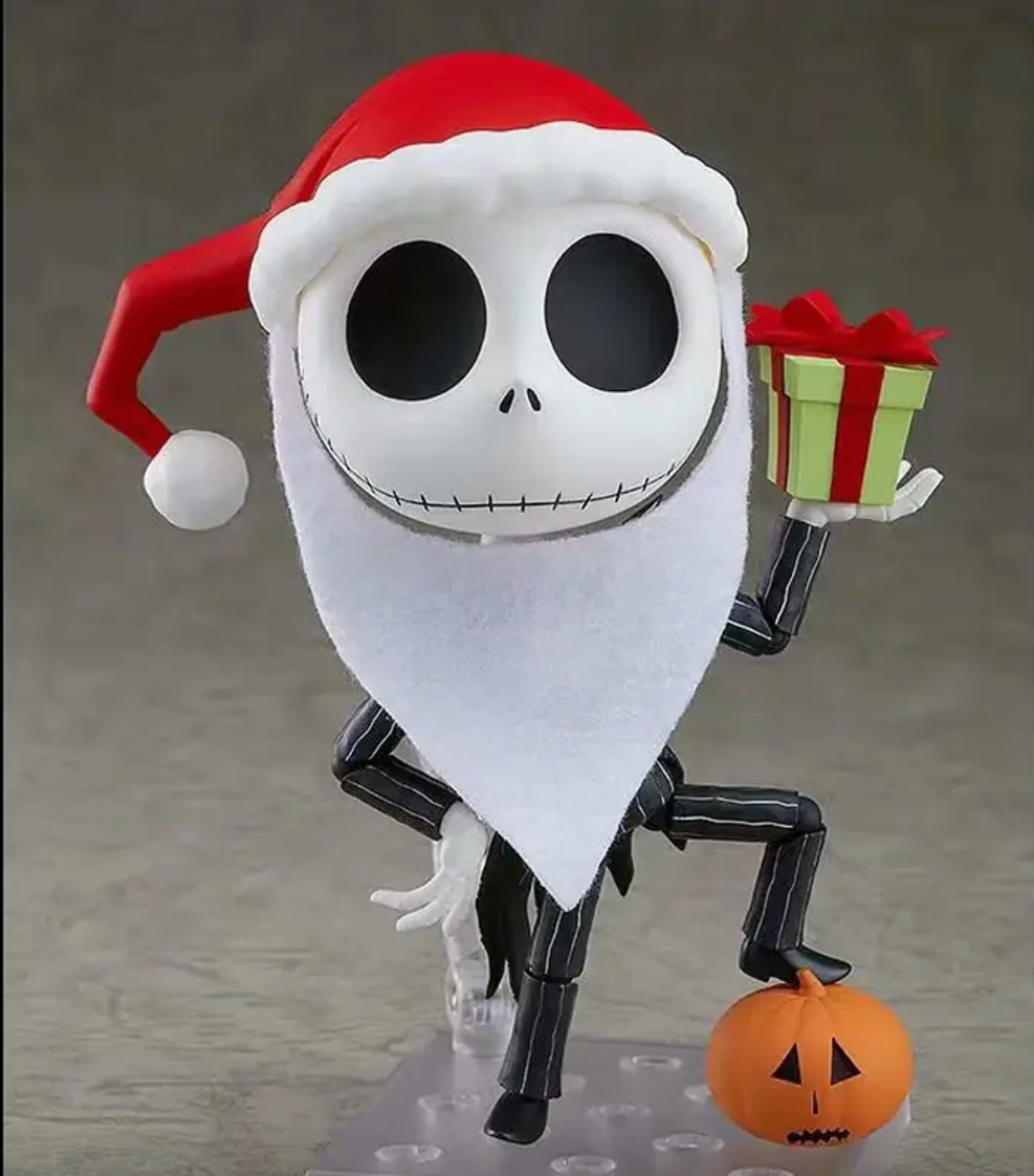 Jack Skellington Q Version Action Figure with Face Swap