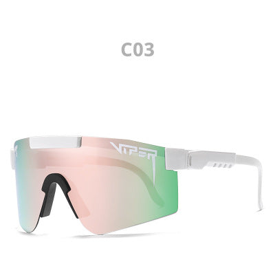 Pit Viper Large Frame Polarized Cycling Sunglasses