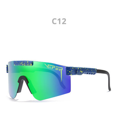 Pit Viper Large Frame Polarized Cycling Sunglasses