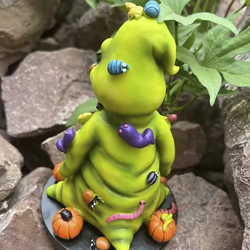 Halloween Witch Wizard Resin Ghost Figurine for Decor