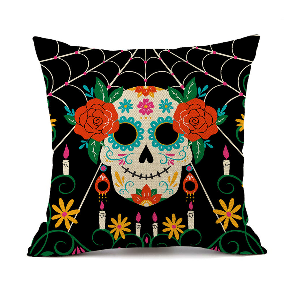 Halloween Horror Theme Printed Pillowcase