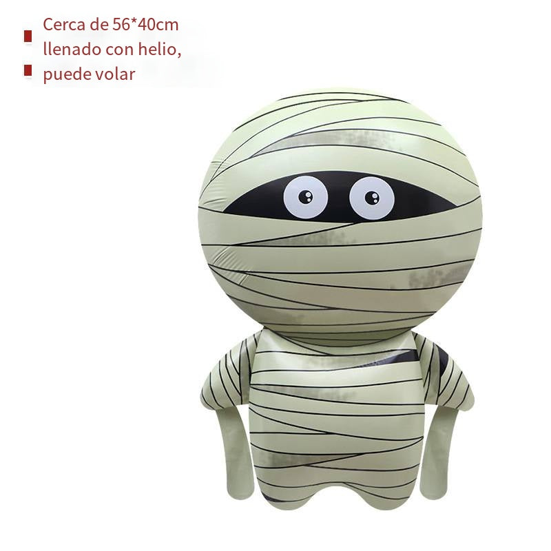 4D Standing Dead Tree Cartoon Balloon for Halloween