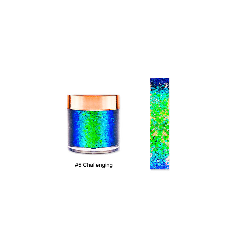 Color-Changing Glitter Gel Eyeshadow for Halloween