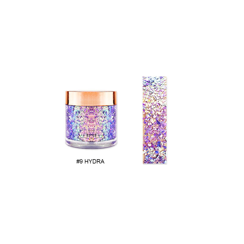 Color-Changing Glitter Gel Eyeshadow for Halloween