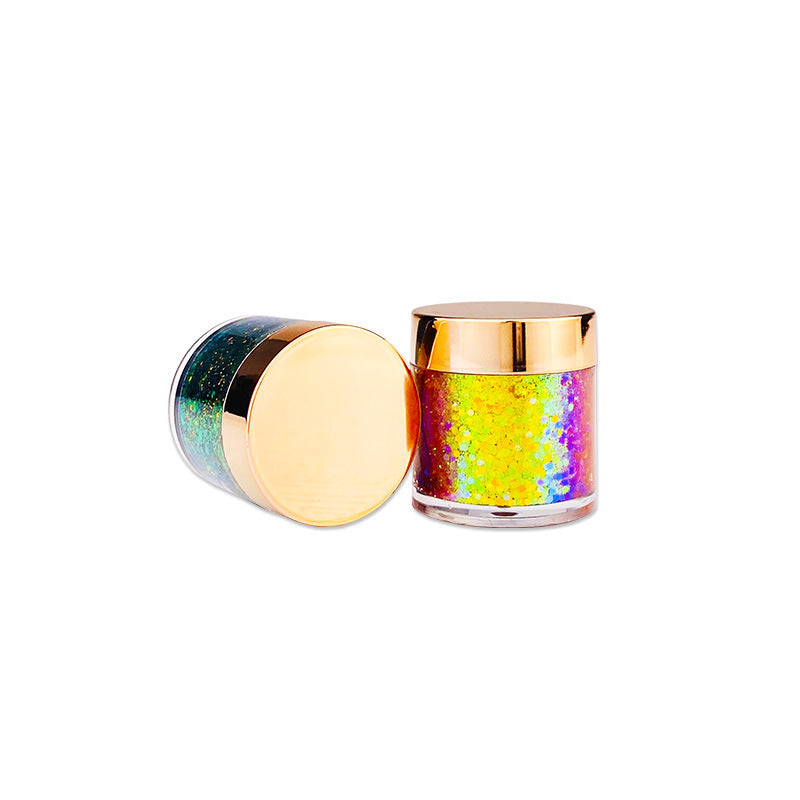 Color-Changing Glitter Gel Eyeshadow for Halloween