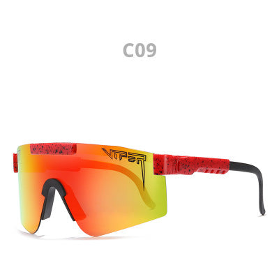 Pit Viper Large Frame Polarized Cycling Sunglasses