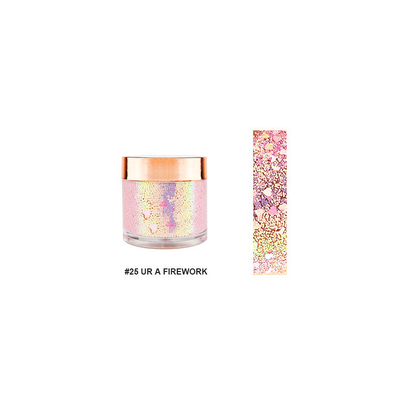 Color-Changing Glitter Gel Eyeshadow for Halloween