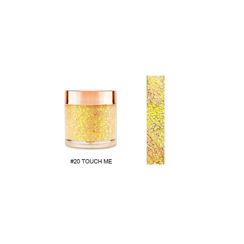 Color-Changing Glitter Gel Eyeshadow for Halloween