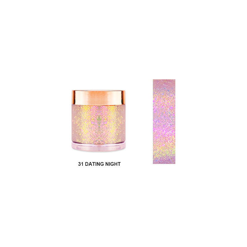 Color-Changing Glitter Gel Eyeshadow for Halloween