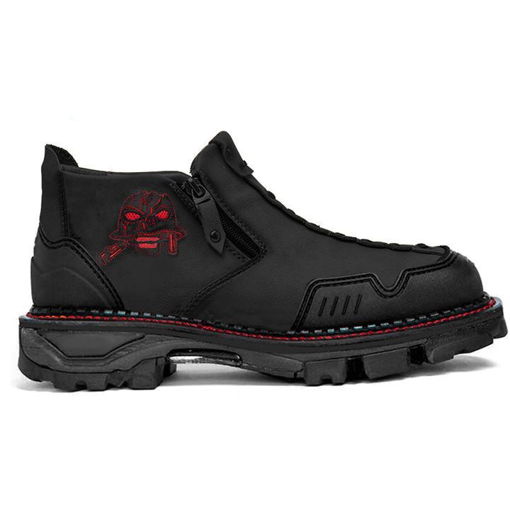 Men's Fashion Skull Booties for Halloween