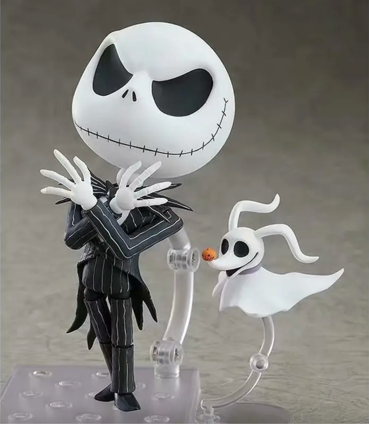 Jack Skellington Q Version Action Figure with Face Swap